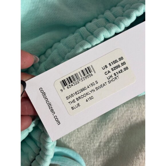 Cotton Citizen Mint Green Womens Shorts S - Picture 7 of 7